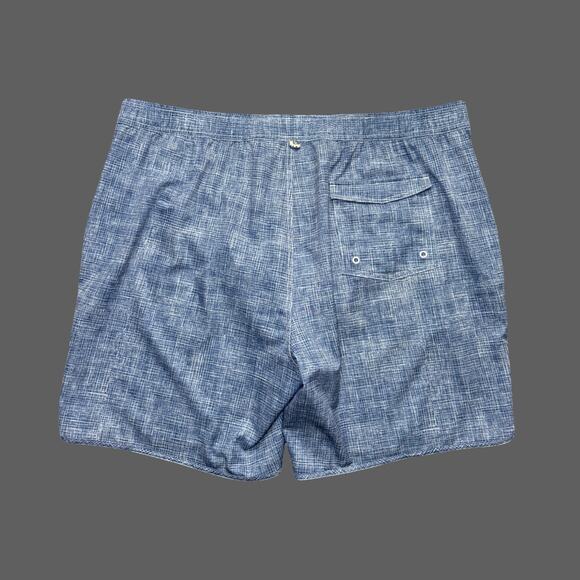 Johnnie-O Ariba Blue Lake Swim Trunks Size XL GUC Patterned - Picture 5 of 10